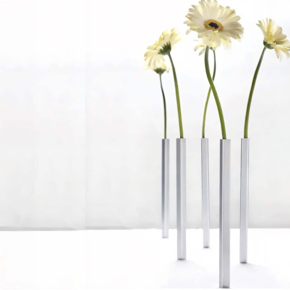 Magic Magnetic Flower Vases Modern Floating Illusion Set of 10 | Uncommon Goods - Picture 11 of 12